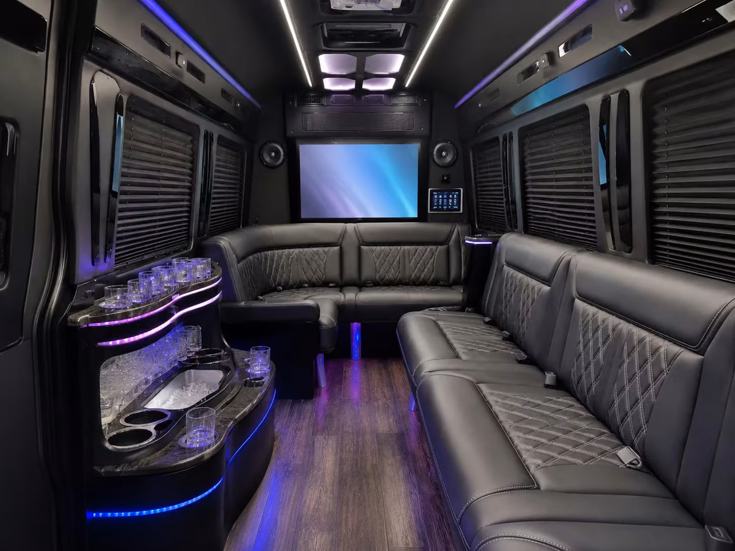 sprinter van transportation for groups and events across lakeland